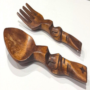 Cuchara de Té de Madera con Logotipo Personalizado, Cuchara de Café y Azúcar de Madera Natural de Grado Alimenticio, Utensilio de Cocina Ecológico y Duradero - Product Image 1