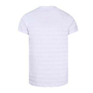 T-shirts pour hommes de couleur blanche, manches courtes, prix bas, service OEM ODM, fabrication sur mesure, haute qualité - Product Image 6