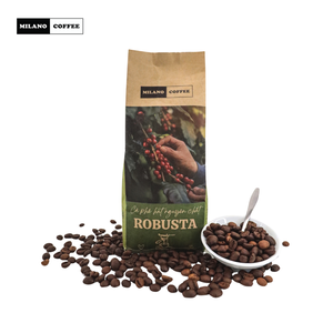 Café en Grains Pur Robusta Torréfaction Légère 250g Grade Full City + Milano Choix du Barista Vietnam - Product Image 5