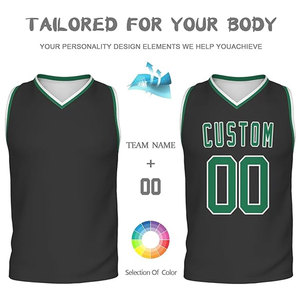 Maillot de basketball personnalisé en tissu doux, toucher agréable, design léger, coupe confortable, qualité durable, pour usage quotidien, OEM - Product Image 5