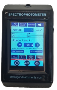 Portable Handheld Color Spectrophotometer Colorimeter 400-700nm 1nm Accuracy <b>28mm</b> Aperture Industrial Paint Coating OEM 1 Year - Product Image 4