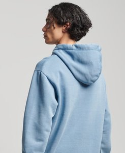Sweat à capuche bleu pour homme, coupe classique, coton et polyester, streetwear, doublé, imperméable, écologique, pour un style décontracté tendance en hiver 2023 - Product Image 2