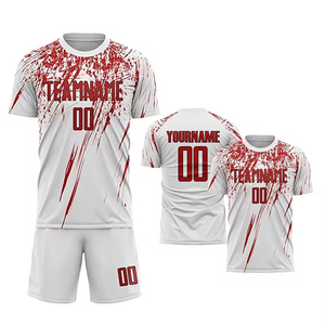 Dernier design, nouveau style, uniforme de football de qualité supérieure, couleur unie, uniforme de football personnalisé à vendre - Product Image 6