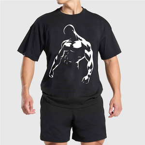 T-shirt graphique pour homme 2026, style streetwear décontracté, 100 % coton, idéal pour l'été, personnalisable - Product Image 1