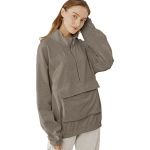Sudadera con Cremallera y Logotipo Bordado Personalizado para Mujer - Camisetas y Suéteres para Chicas - Varios Colores - Talla XL - Product Image 1