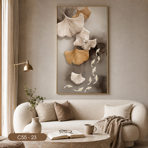Peinture sur toile au design créatif moderne, décoration murale intérieure, panneau miroir, vente en gros d'usine OEM - Product Image 1