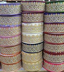 ลูกไม้ปักเลื่อมหลากสี ประดับเลื่อมรุ้งระยิบระยับ ริบบิ้นขอบเงา  ริบบิ้นรักษ์โลก สำหรับงานแต่งงานและงานปาร์ตี้ - Product Image 5