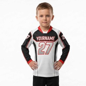 Conjunto de Jersey de Motocross MX de Alta Calidad para Niños y Adultos, Transpirable, de Secado Rápido, Spandex/Poliéster, Impresión Personalizada, Servicio OEM - Product Image 1