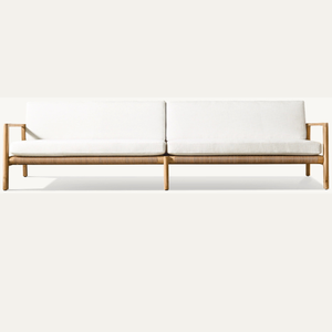 Sofá para dos personas. Un toque tranquilo para un interior elegante, adecuado para la terraza de la casa o en un jardín espacioso. - Product Image 1