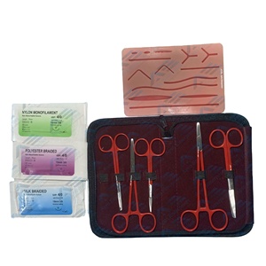 Minor Surgery <b>Kit</b> Surgical Training <b>Kit</b> <b>Suture</b> Practice <b>Kit</b> Complete With 3 Layers Skin <b>Suture</b> Pad By Apto Enterprisers - Product Image 1