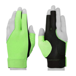 Guantes Profesionales de Billar |   Diseño Minimalista y Discreto en Negro Texturizado |   Precio Directo de Fábrica - Product Image 1