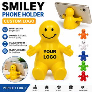 Custom Logo Funny Character Stress Ball <b>Toy</b> Phone Holder Squeeze <b>Toy</b> Promotional Gift Anti Stress <b>Desk</b> Decoration - Product Image 1
