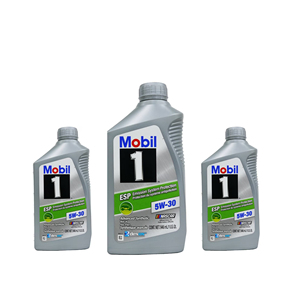 Aceite de Motor Sintético Mobil 1, Lubricante de Motor de Alta Calidad, Fórmula Totalmente Sintética, Aceite de Protección para una Larga Vida Útil del Motor - Product Image 1