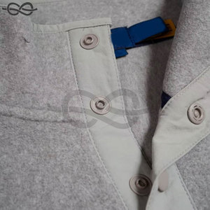เสื้อสเวตเชิ้ตโอเวอร์ไซส์แบบมีกระดุม 1/4 ตัว ผ้าฝ้าย 100% สำหรับฤดูหนาว แบบยูนิเซ็กส์  ไซส์ใหญ่พิเศษสำหรับผู้ชาย  รับผลิตจำนวนมาก (ODM)  ปักลาย พิมพ์ลาย  ไซส์ 6XL - Product Image 3