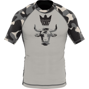 Camiseta de Manga Larga para Artes Marciales Mixtas para Hombre, Diseño de Calavera y Rosas Azules, Ajustada, Duradera, de Secado Rápido, Ligera, Elástica y Transpirable - Product Image 5