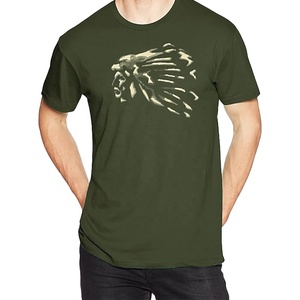 เสื้อยืดผู้ชายขายส่ง ผ้าฝ้าย 100% สกรีนโลโก้ได้ โรงงานผลิตเอง - Product Image 6