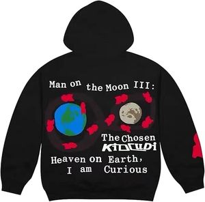 Sudadera con Capucha Superior International Unisex Vintage <span class=keywords><strong>CPFM</strong></span>, Estampado de Grafiti, Estilo Hip Hop, Algodón, Talla Grande, Color Negro, ODM - Product Image 3