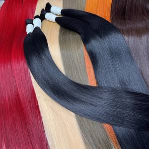 Beauty Bone Straight Natural Black Super Double Human Hair Vietnamese Bundles and <b>Lace</b> Frontal <b>Lace</b> <b>Closure</b> Wholesale Price - Product Image 1