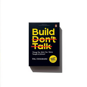 Build, Don't Talk, del autor Raj Shamani, impresión de libros de tapa blanda personalizados - Product Image 2