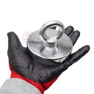 Aimant en pot en néodyme en acier inoxydable de 100 mm de qualité industrielle, force de traction de 250 kg pour applications de montage magnétique, soudage et découpe - Product Image 5