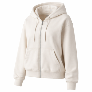 Wholesale Custom <b>Zip</b> <b>Up</b> Hoodie for Women - 100% Cotton Manufacturer Direct Supply - Product Image 3