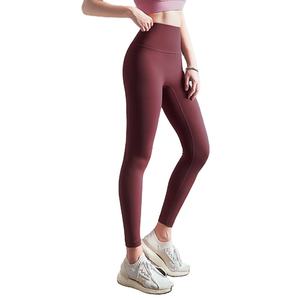 Pantalon de yoga personnalisé à compression active, extensible, doux, coupe large, rehausseur de hanches, écologique, respirant, taille élastique, legging de sport - Product Image 2