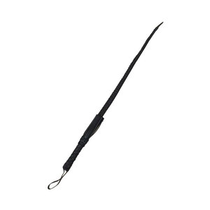 Fouet d'équitation en cuir PU avec sangle de poignet, léger, pour l'entraînement équestre, pour cavaliers professionnels - Product Image 1