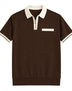 Polos para Hombre, Transpirables, de Algodón, Casuales, de Venta Caliente, Nuevo Diseño, Logotipo Personalizado, Color Sólido, Tallas Grandes, Polo de Alta Calidad - Product Image 1