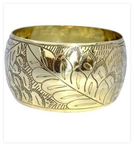 Brazalete de latón con diseño moderno de forma irregular dorada, brazaletes de resina para mujer, pulseras de resina para niñas - Product Image 3