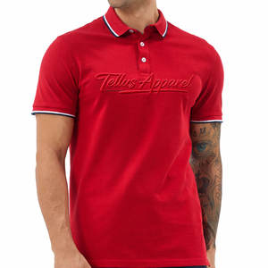Polos de Lujo para Hombre Tallas Grandes, Polo de Golf con Logotipo Personalizado, Polo con Estampado en Relieve - Product Image 1