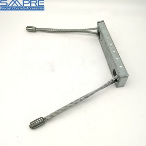Accessoire de levage en câble double pour travaux de bétonnage - Boucle de levage pour quincaillerie de construction - Product Image 3