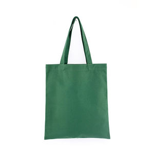 Bolsa de Mano de Lona Marrón Sólida, Ecológica, Reutilizable, para Compras, para Mujer, Resistente, para Uso Diario, Bolsa de Hombro - Product Image 2
