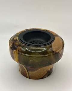 Quemador de Incienso Artesanal de Resina Epoxi y Madera Dura Oceanic Moonlight, Soporte para Varillas y Conos de Incienso para Yoga y Relajación - Product Image 3