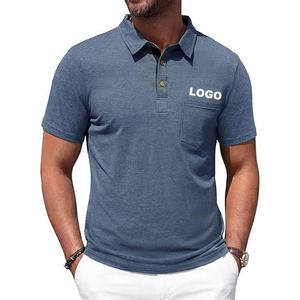 Camiseta Polo Casual de Verano para Hombre de Primera Calidad, Camiseta Polo Transpirable para Uso Corporativo Informal, Camiseta Polo de Alta Calidad - Product Image 6