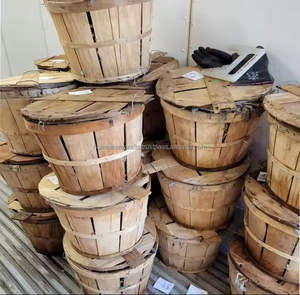 Practical Crab Bushel Baskets <b>Wooden</b> Seafood Storage Supplier Lightweight Durable Handmade from Vietnam - Product Image 5