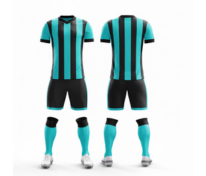 Uniformes de Fútbol Sublimados OEM – Proveedor de Equipaciones de Fútbol Personalizadas |   Tallas para Hombres, Mujeres y Jóvenes |   Entrenamiento Ligero de Secado Rápido - Product Image 4