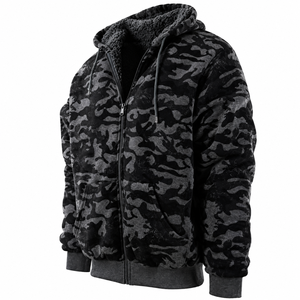Sweat-shirt à capuche en molleton uni pour homme, 100% coton, respirant, séchage rapide, écologique, coupe classique, décontracté, hiver - Product Image 3