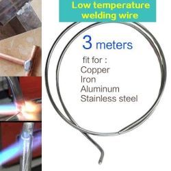 Alambre de Soldadura de Baja Temperatura para Cobre, Aluminio, Hierro y Acero Inoxidable, Varilla de Soldadura de Alto Rendimiento - Product Image 1