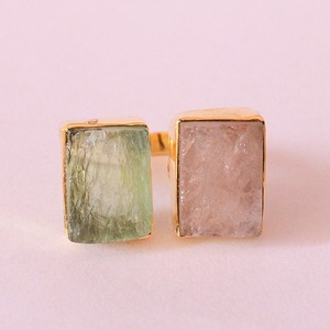 Anillo de Cóctel Geométrico Chapado en Oro con Piedra Natural en Bisel, Estilo Bohemia Unisex para Uso Diario - Product Image 3