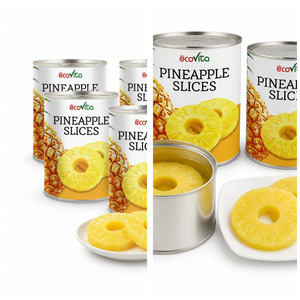 International Standard Factory Price Factory In Vietnam Canned Pineapple in Pineapple Juice Packed in 30oz Can - Product Image 2