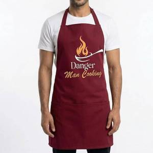 Tablier en coton 100% de qualité export, design personnalisé avec logo, pour usage promotionnel et professionnel - Product Image 2