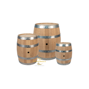 Baril en bois de chêne naturel traditionnel pour le vieillissement du vin, du whisky et des boissons lors du camping, durable, capacité de 12 L - Product Image 5