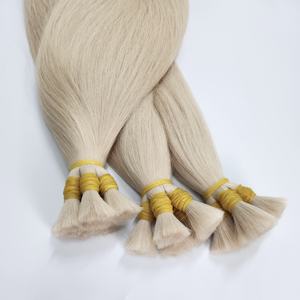 Cheveux humains vierges et de qualité supérieure en vrac, provenant du Vietnam |   Cheveux naturellement lisses |   Cuticules entièrement intactes |   Sans nœuds |   Prix OEM - Product Image 6