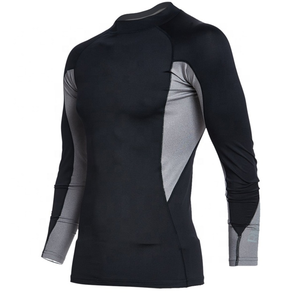Maillot de bain anti-UV personnalisé à col montant pour homme, protection UPF 50, nouvelle collection, vente chaude - Product Image 3