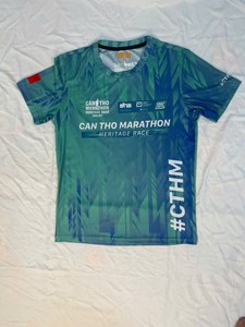 เสื้อวิ่งมาราธอนแคนโธเฮอริเทจเรซพิมพ์ลายแบบซับลิเมชั่น ระบายเหงื่อได้ดี เสื้อแขนสั้นสำหรับทุกเพศ ผลิตจากโพลีเอสเตอร์ ชุดกีฬา - Product Image 5