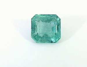 Turmalina verde natural, corte octogonal, piedra preciosa de origen Mozambique, piedra suelta genuina para la elaboración de joyería fina. - Product Image 1