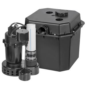 Pompa automatica per lavello da 1/3 HP, 120 Volt, 2900 GPH, con prevalenza di 25 piedi, sistema di pompaggio per lavanderia con vasca da 6 galloni - Product Image 4