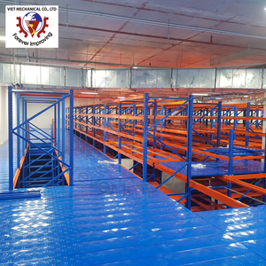 High-Quality Flexible Mezzanine Floor Racking System <b>for</b> Warehouse and <b>Garage</b> <b>Storage</b> in Vietnam - Product Image 5