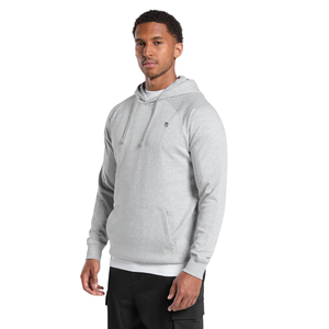 Sudadera con Capucha para Hombre, Corte Ajustado, Color Gris Claro, Felpa Premium, Estilo Deportivo, Casual, para Uso Diario - Product Image 4