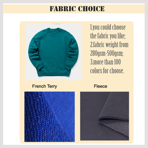 Fournisseur OEM, Vente en Gros Personnalisée, Sweat-shirt à Col Rond en Molleton de Coton Doux, Qualité Premium, Vêtements Streetwear Vierges - Product Image 6